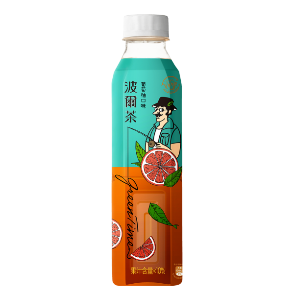 Hồng Trà Green Time Hương Bưởi (chai 580ml)