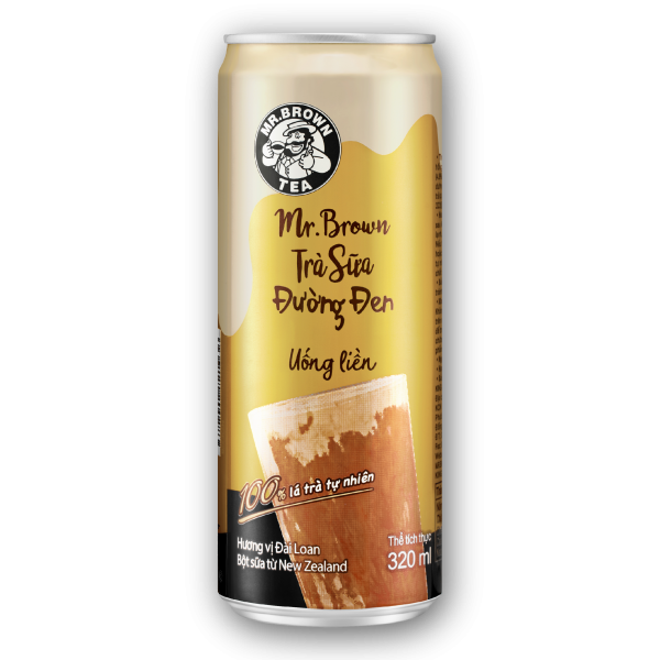 Trà sữa đường đen Mr.Brown