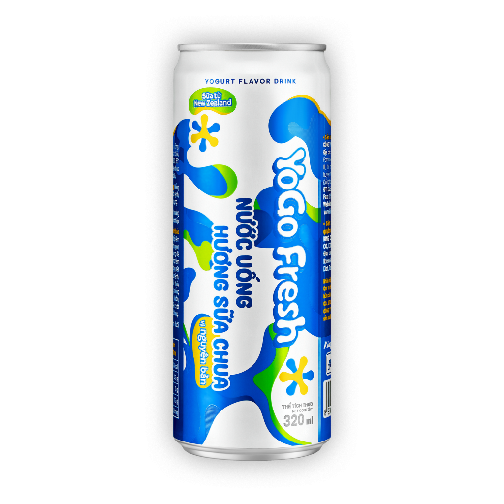 Nước Uống Hương Sữa Chua Yogo Fresh King Car Việt Nam